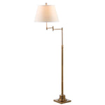 Safavieh Ingram 68.5  Inch H Adjustable Swivel Floor Lamp , LIT4301 - Brass