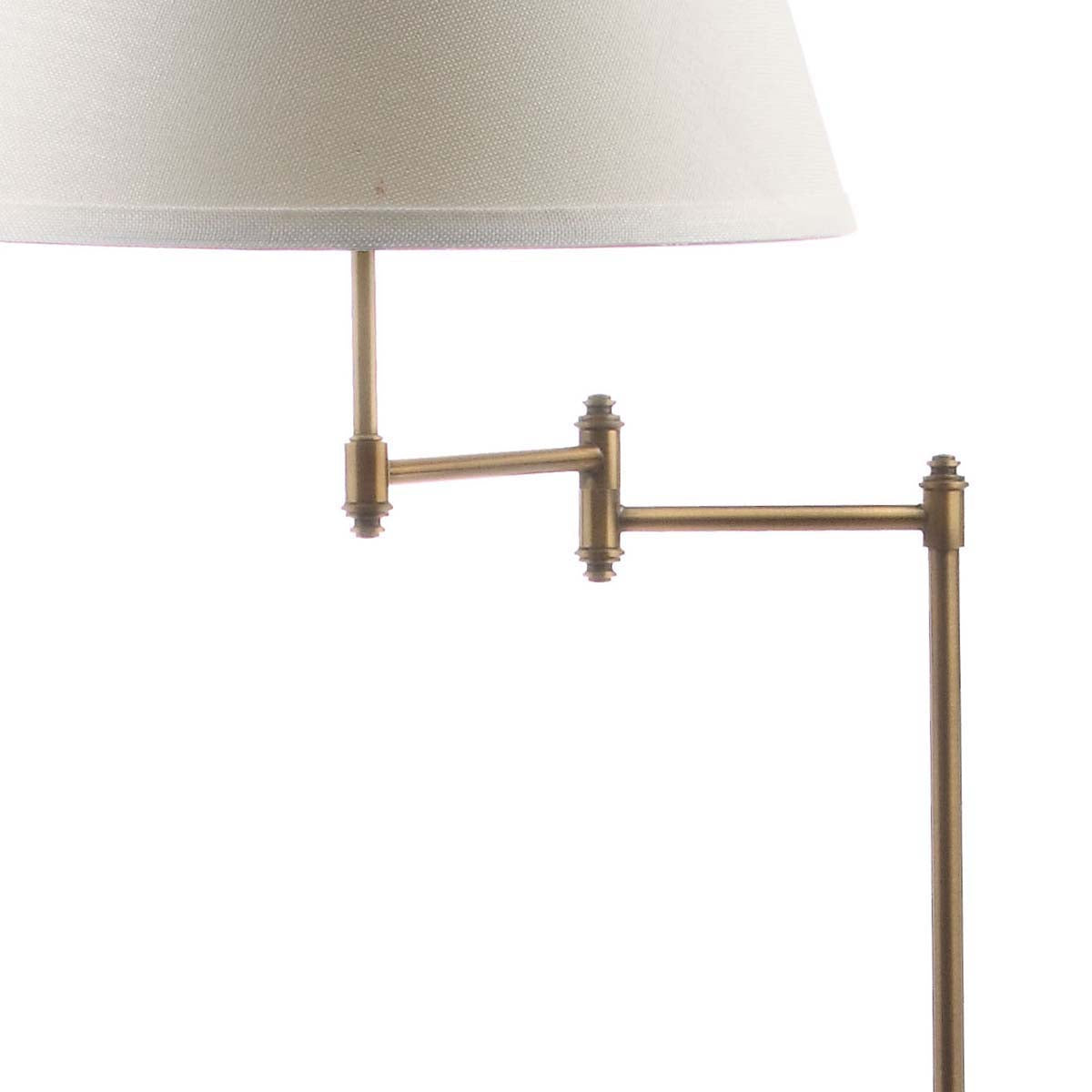 Safavieh Ingram 68.5  Inch H Adjustable Swivel Floor Lamp , LIT4301 - Brass
