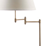 Safavieh Ingram 68.5  Inch H Adjustable Swivel Floor Lamp , LIT4301 - Brass