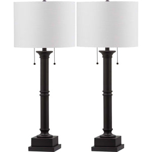 Safavieh Estilo 36 Inch H Column Table Lamp(Set of 2), LIT4304