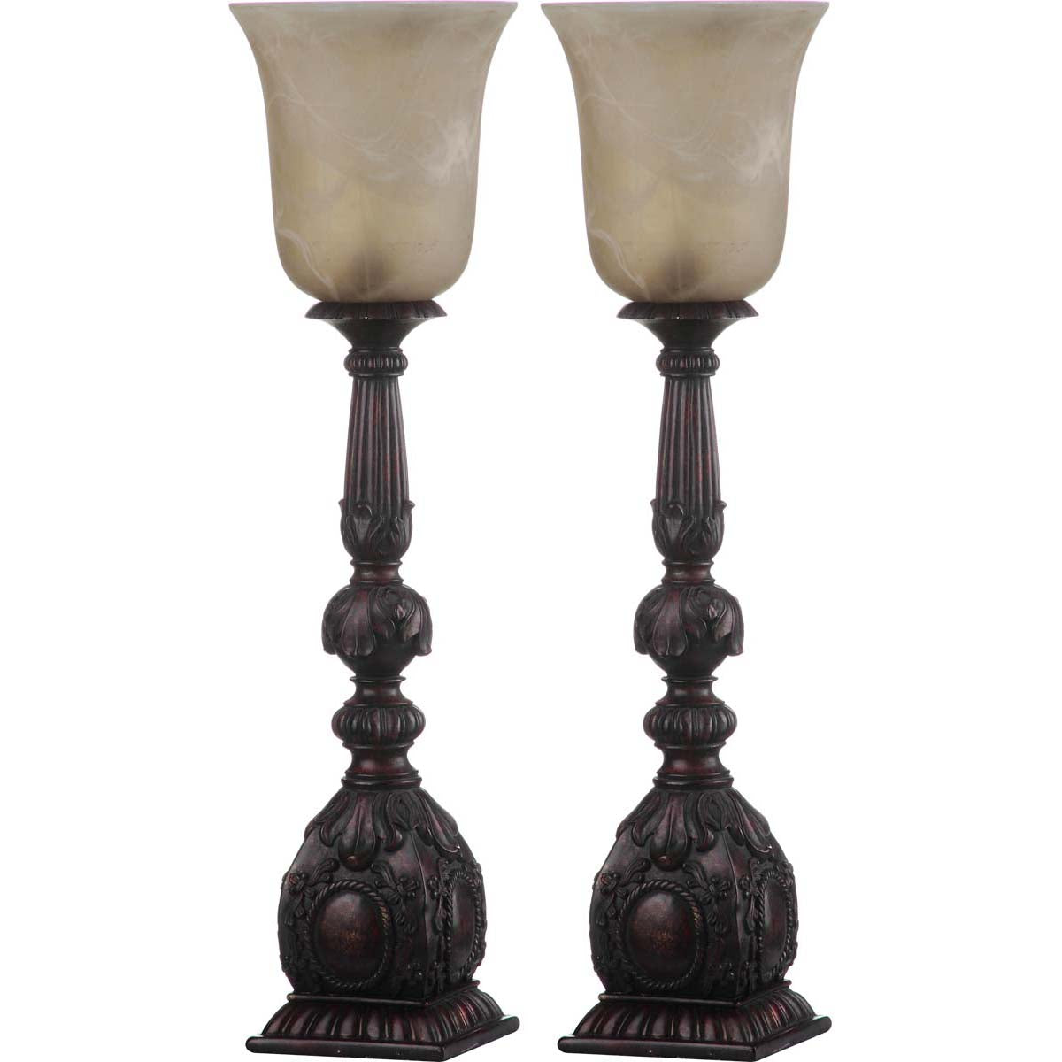 Safavieh Dion 27.5 Inch H Arifact Table Lamp, LIT4311 - Oil Rubbed Bronze (Set of 2)