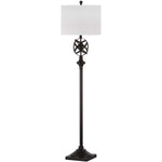 Safavieh  60 Inch H Franklin Armillary Floor Lamp, LIT4328 - Oil Rubbed Bronze (Black)