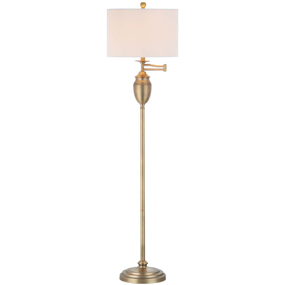 Safavieh Antonia 60 Inch H Floor Lamp, LIT4336 - Gold