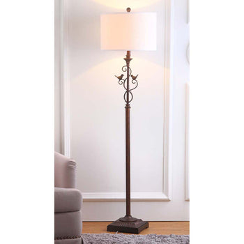 Safavieh Birdsong 61 Inch H Floor Lamp, LIT4338