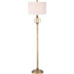 Safavieh Garden 61.5 Inch H Sphere Floor Lamp, LIT4343 - Gold