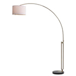 Safavieh Polaris 84 Inch H Arc Floor Lamp, LIT4349 - Antique Brass