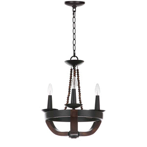 Safavieh Lucero 17.5 Inch Dia Adjustable Chandelier, LIT4392