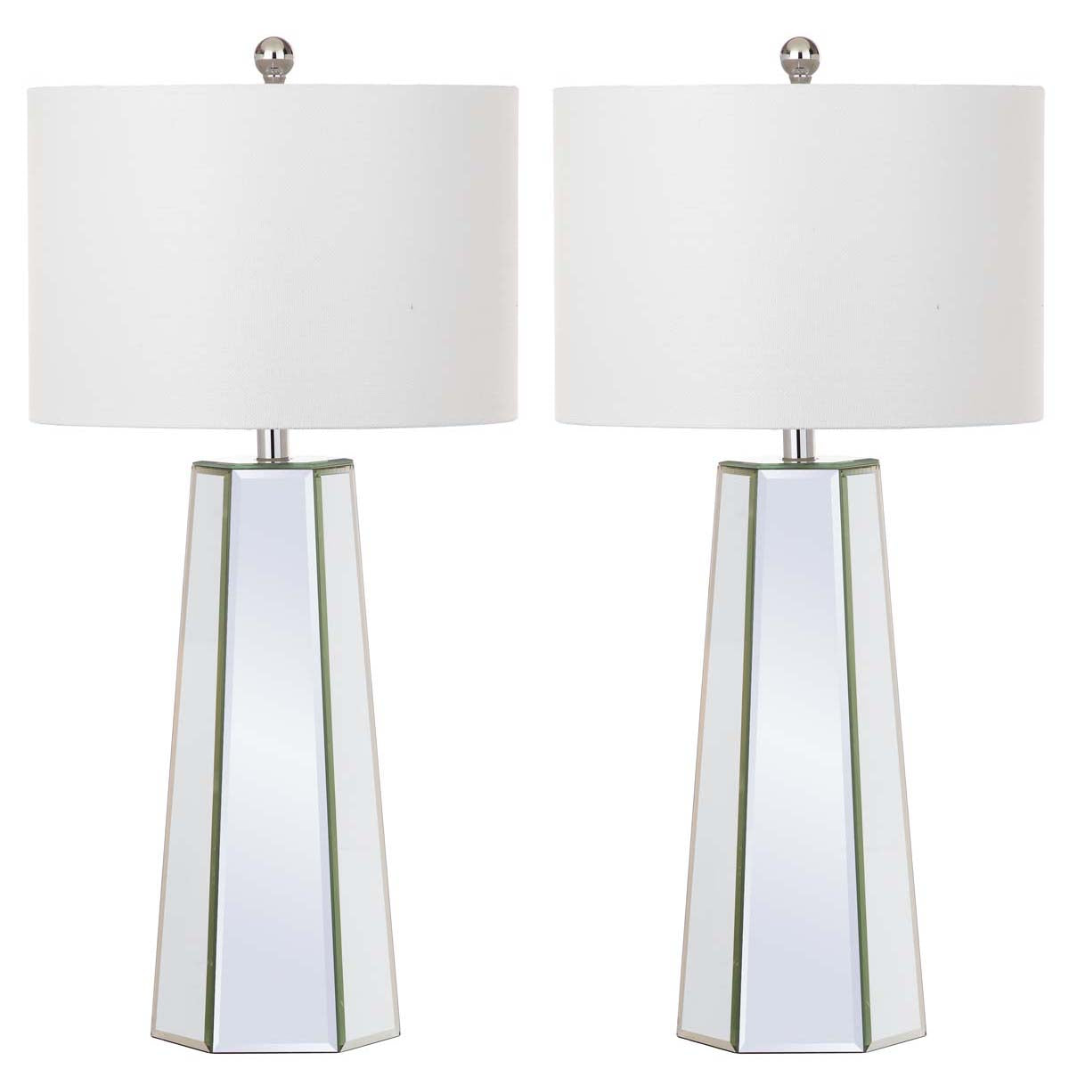 Safavieh Janice 31.5 Inch H Table Lamp, LIT4397 - Clear (Set of 2)
