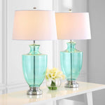 Safavieh Desiree 30 Inch H Glass Table Lamp, LIT4407