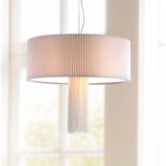 Safavieh Schroom 3 Light Chrome 24, LIT4431 - Chrome/Cream