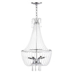 Safavieh Berlin 6 Light Chrome 17.5, LIT4439 - Chrome