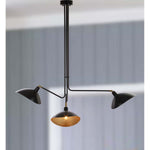 Safavieh Lewis Metal Pendant Lamp, LIT4461 - Black