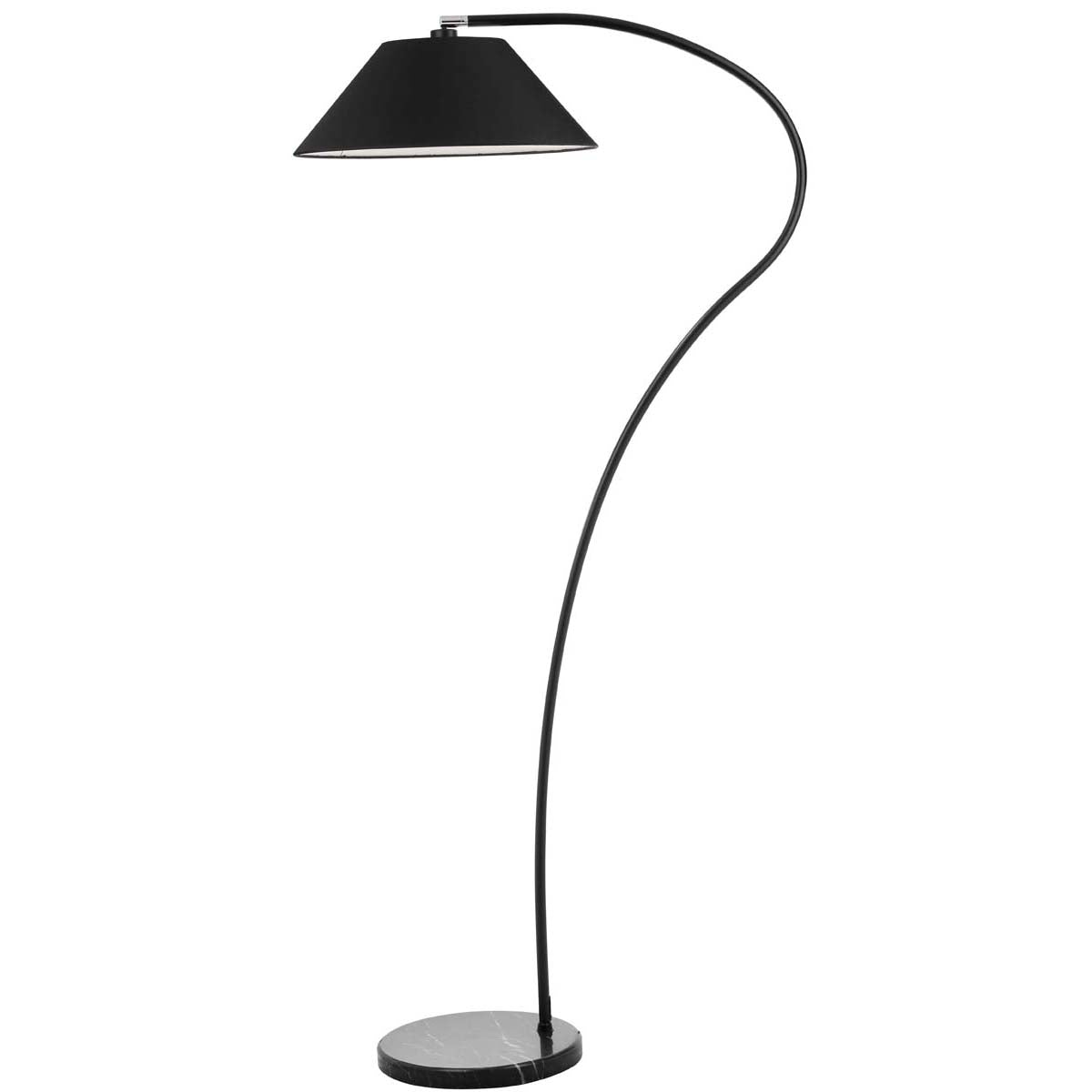 Safavieh Lumi Arc 69 Inch H Floor Lamp, LIT4467 - Black
