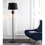 Safavieh Torc 67.5 Inch H Floor Lamp, LIT4471 - Black