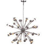 Safavieh Starburst Sputnik 20 Light Chrome 31 Inch Dia Pendant, LIT4495 - Chrome