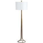 Safavieh Draven 60 Inch H Floor Lamp , LIT4514 - Antique Bronze