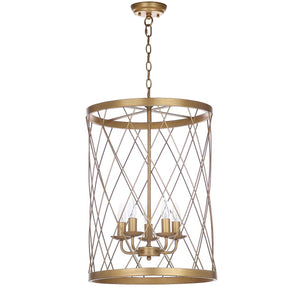 Safavieh Alair 18 Inch Dia Adjustable Pendant Lamp , LIT4528