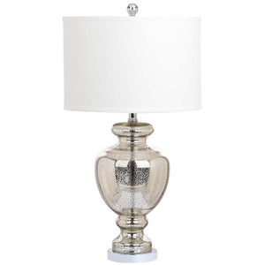Safavieh Morocco Mercury 28 Inch H Glass Table Lamp, LITS4052