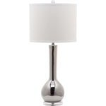 Safavieh Mae 30.5 Inch H Long Neck Ceramic Table Lamp , LITS4091 - Silver