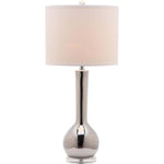 Safavieh Mae 30.5 Inch H Long Neck Ceramic Table Lamp , LITS4091 - Silver