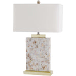 Safavieh Tory 24.5 Inch H Shell Table Lamp , LITS4107 - Shell