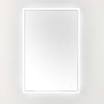 Safavieh Houston 24 LED Mirror, Silver / White - Silver / White