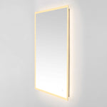 Safavieh Houston 24 LED Mirror, Silver / White - Silver / White