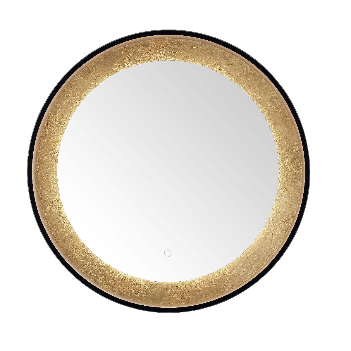 Black/Gold Leaf - Black/Gold Leaf