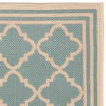 Safavieh Linden 100 121 Rug, LND121 - Aqua / Cream