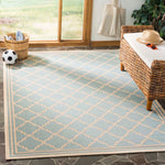 Safavieh Linden 100 121 Rug, LND121 - Aqua / Cream