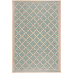 Safavieh Linden 100 121 Rug, LND121 - Aqua / Cream