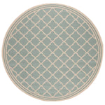 Safavieh Linden 100 121 Rug, LND121 - Aqua / Cream