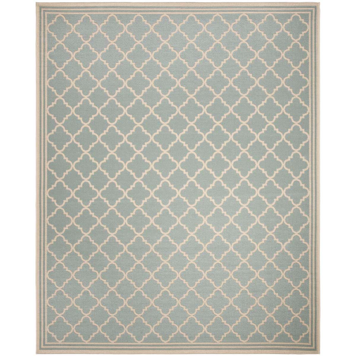 Safavieh Linden 100 121 Rug, LND121 - Aqua / Cream