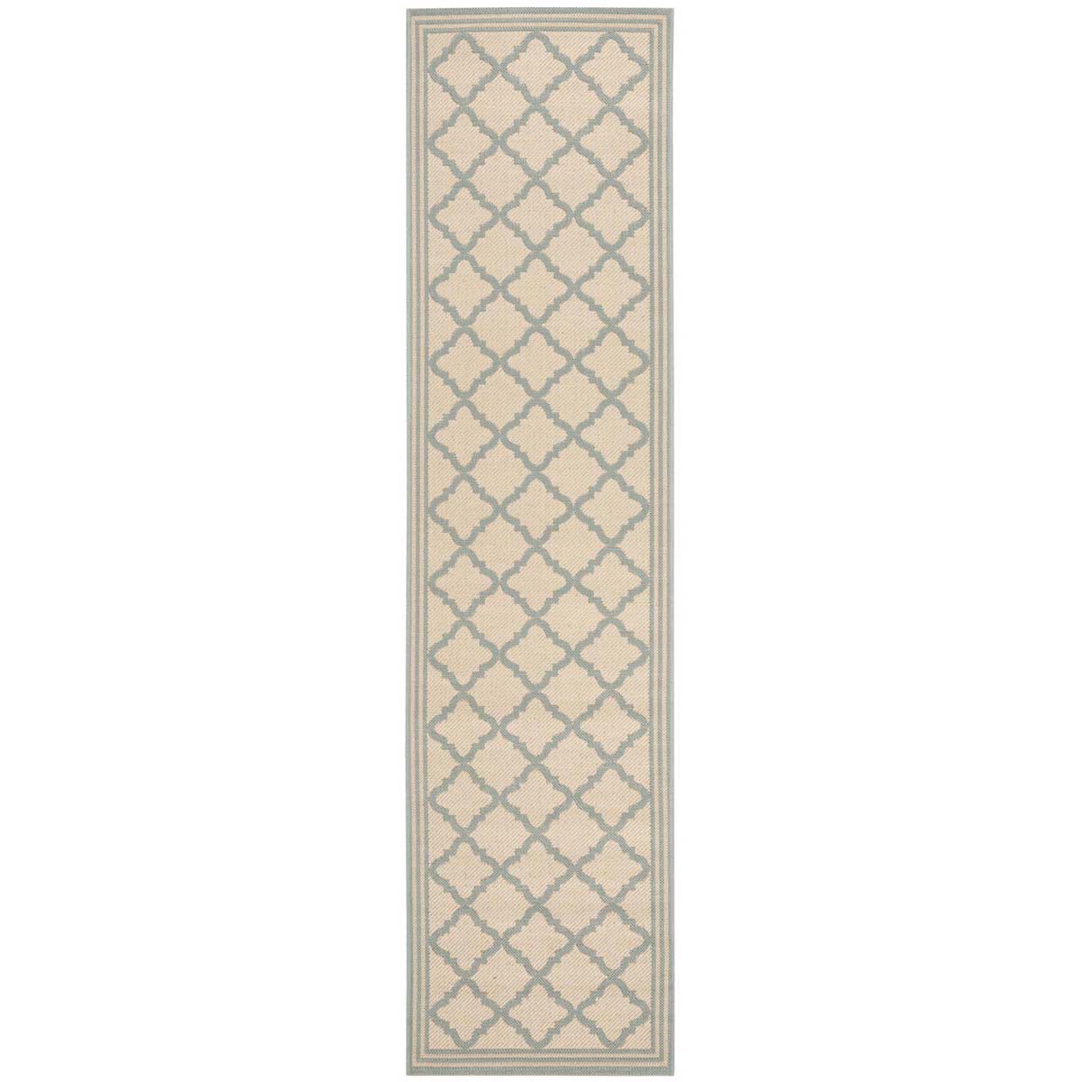 Safavieh Linden 100 121 Rug, LND121 - Cream / Aqua