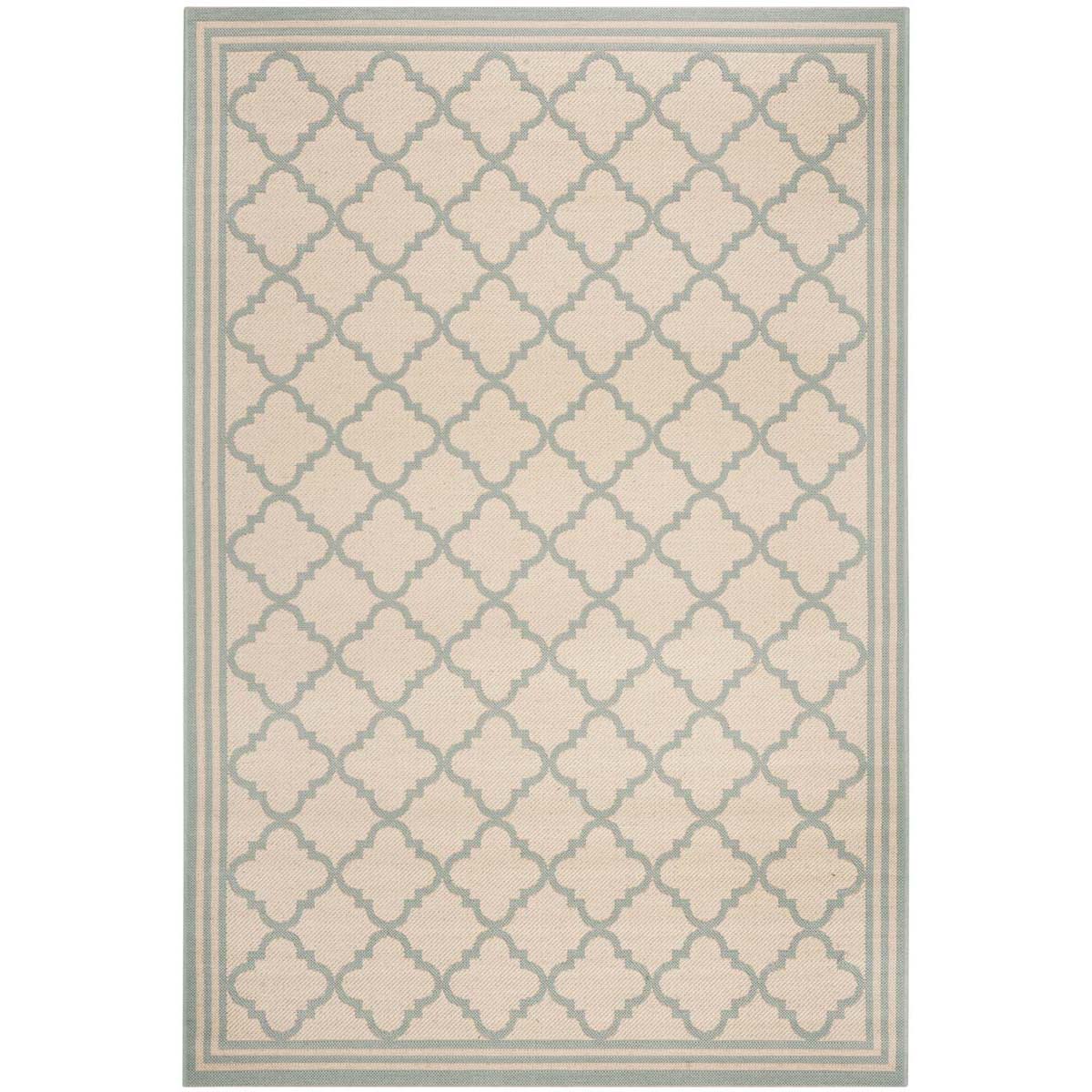Safavieh Linden 100 121 Rug, LND121 - Cream / Aqua