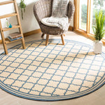 Safavieh Linden 100 121 Rug, LND121 - Cream / Blue