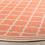 Safavieh Linden 100 121 Rug, LND121 - Rust / Creme