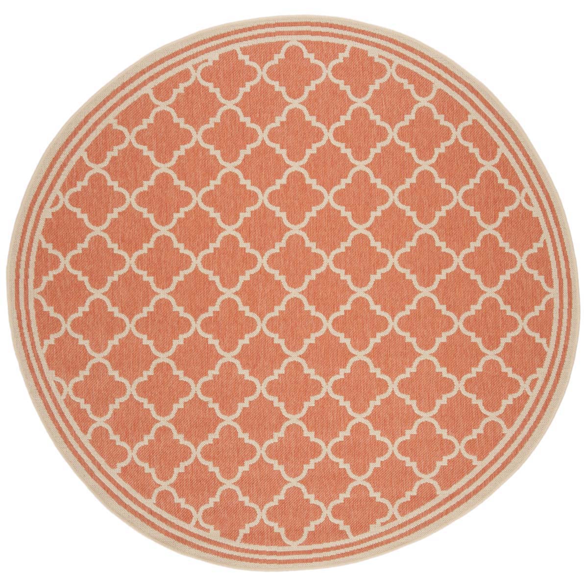 Safavieh Linden 100 121 Rug, LND121 - Rust / Creme