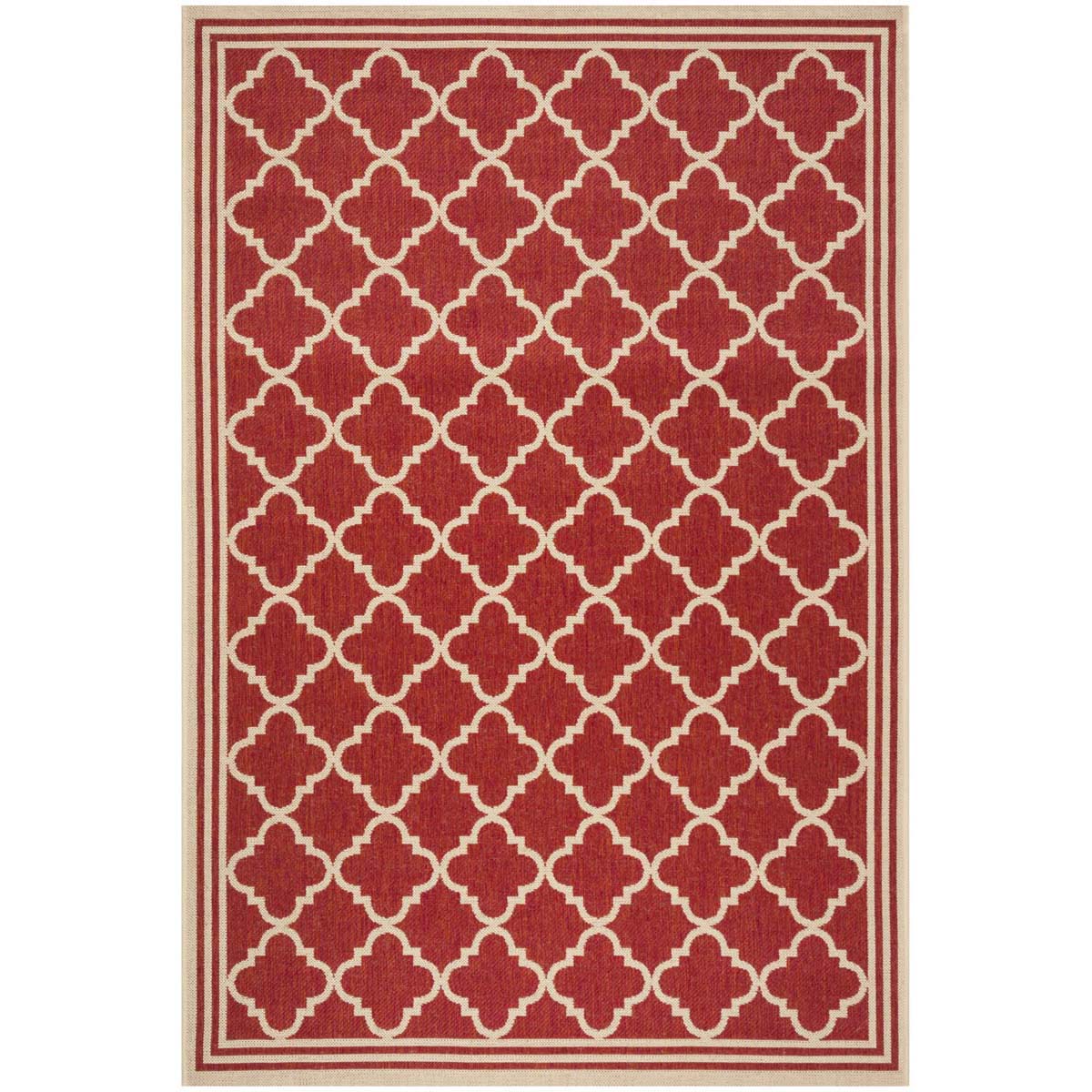 Safavieh Linden 100 121 Rug, LND121 - Red / Creme