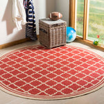 Safavieh Linden 100 121 Rug, LND121 - Red / Creme