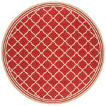 Safavieh Linden 100 121 Rug, LND121 - Red / Creme