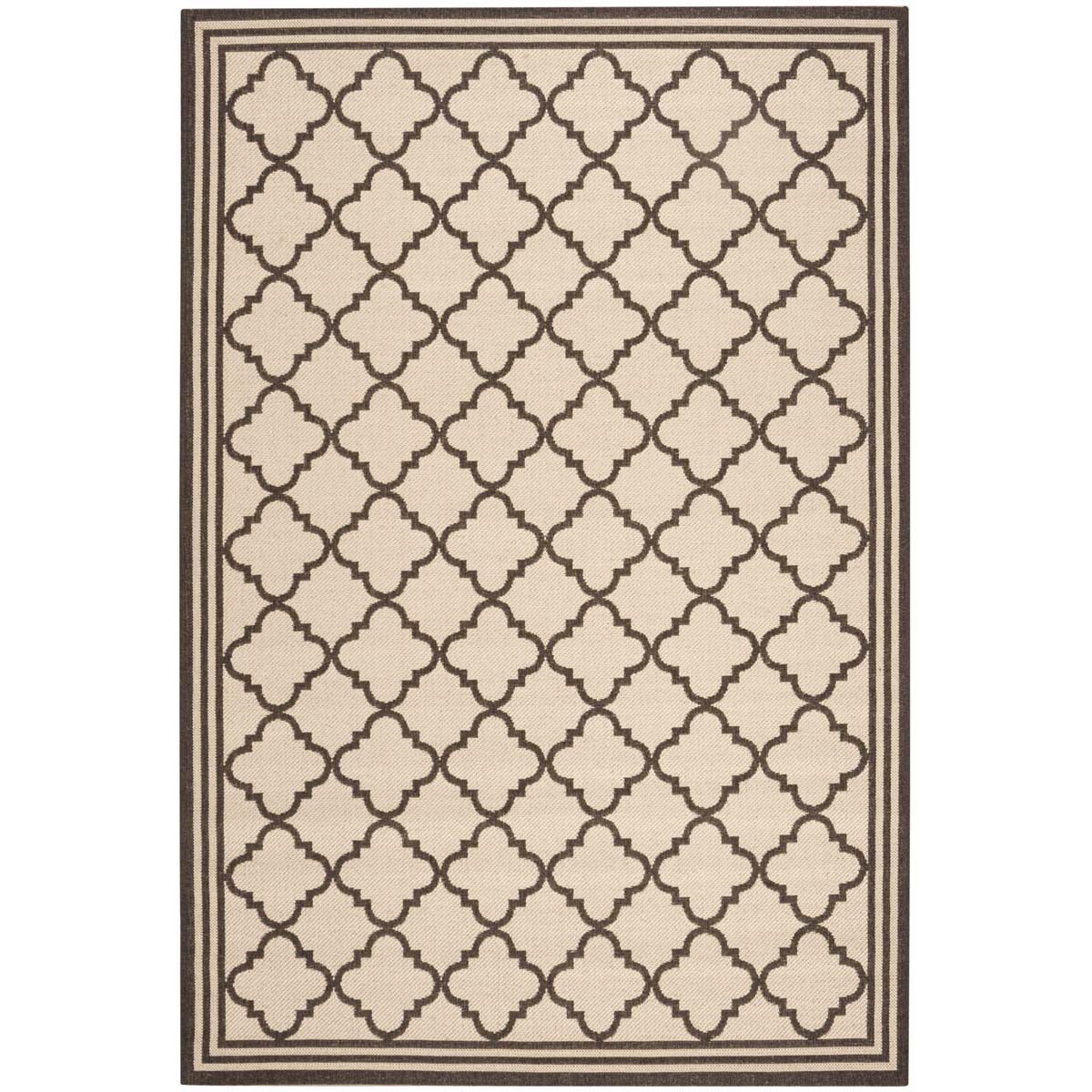 Safavieh Linden 100 121 Rug, LND121 - Creme / Brown