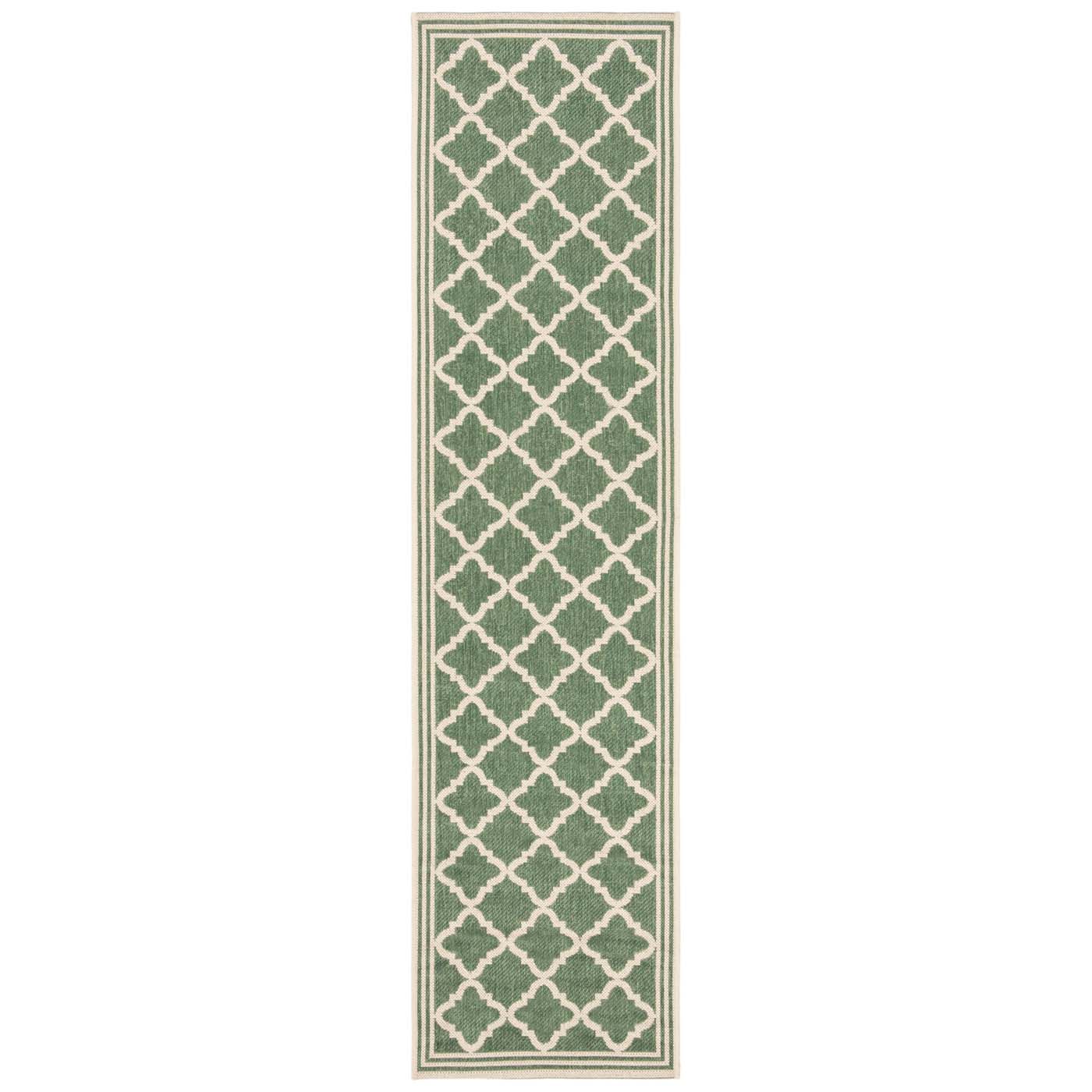Safavieh Linden 121 Rug, LND121 - Green / Creme