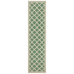 Safavieh Linden 121 Rug, LND121 - Green / Creme