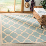 Safavieh Linden 100 122 Rug, LND122 - Aqua / Cream