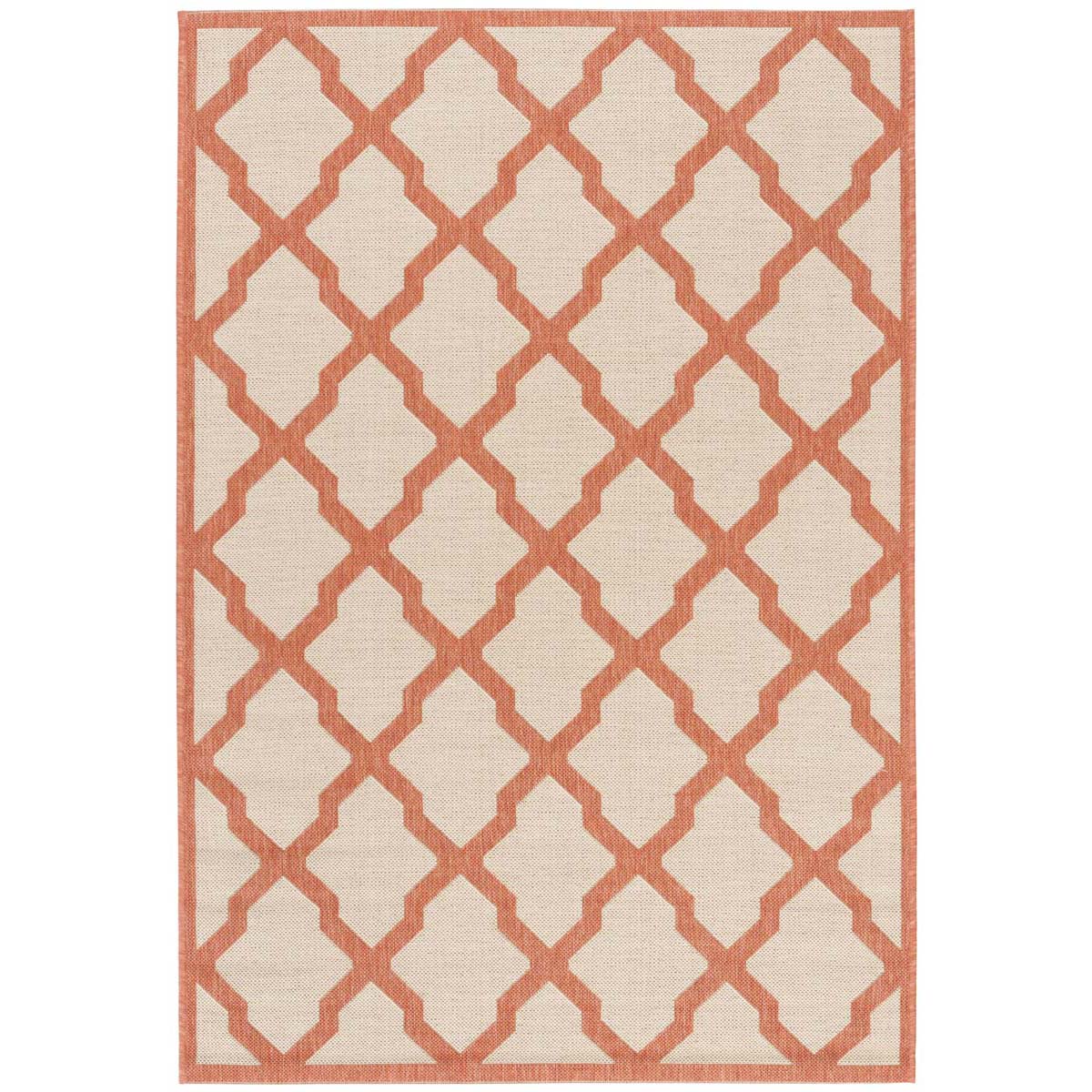 Safavieh Linden 100 122 Rug, LND122 - Cream / Rust