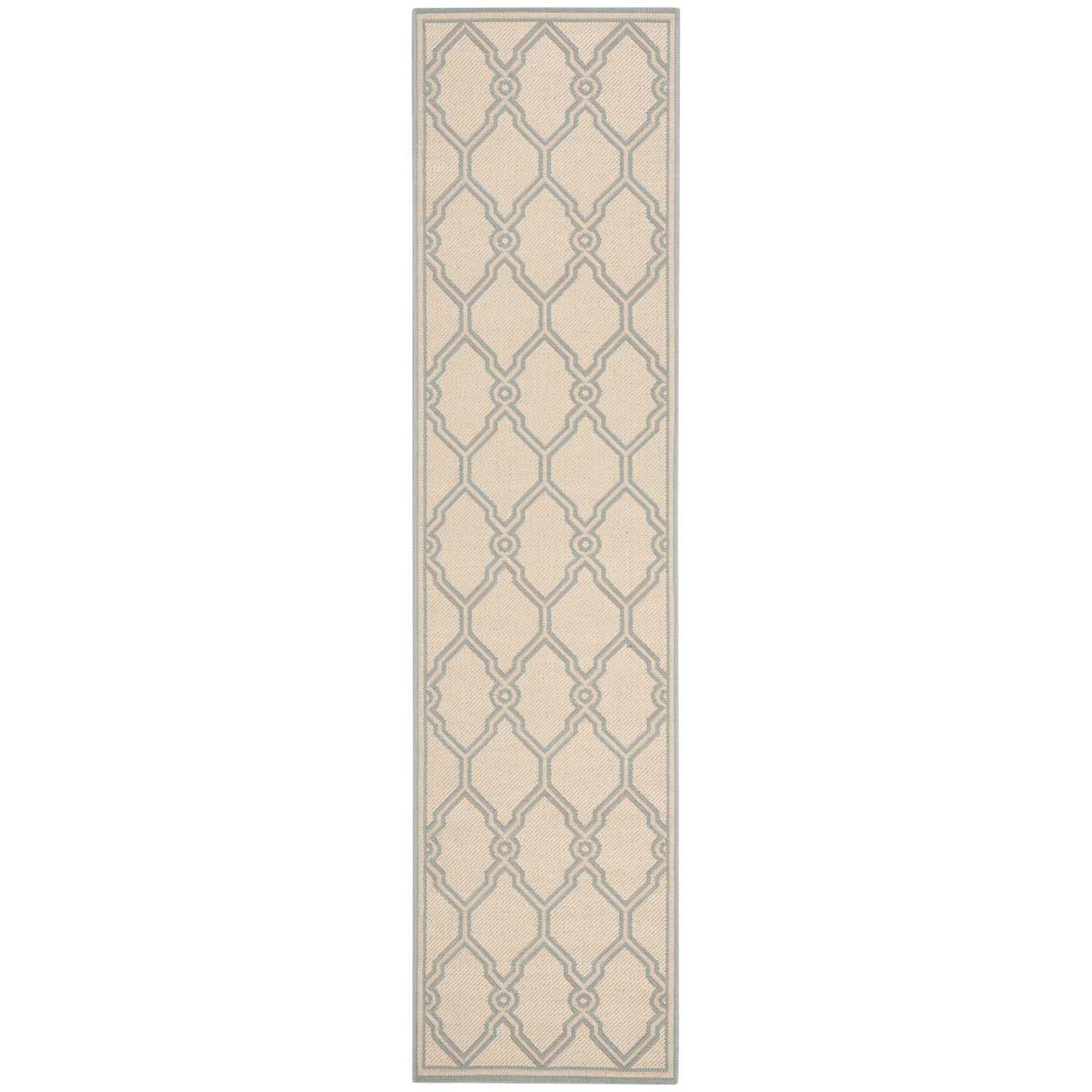 Safavieh Linden 100 124 Rug, LND124 - Cream / Aqua