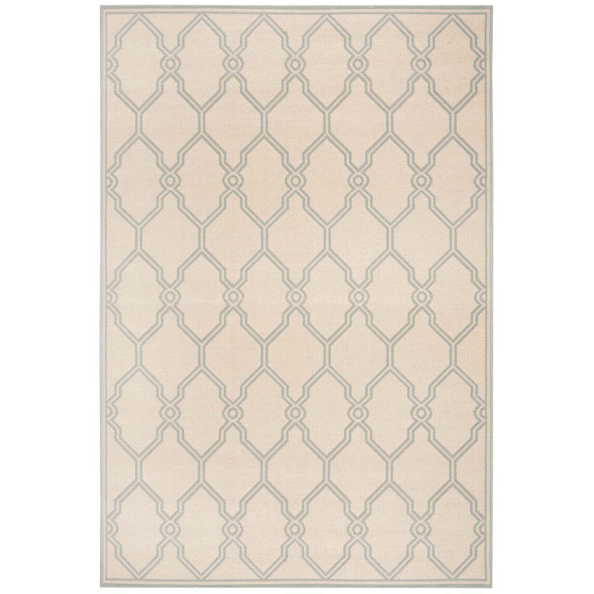 Safavieh Linden 100 124 Rug, LND124 - Cream / Aqua