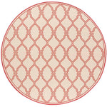 Safavieh Linden 100 124 Rug, LND124 - Red / Creme