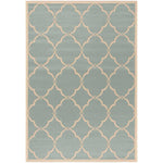 Safavieh Linden 100 125 Rug, LND125 - Aqua / Cream